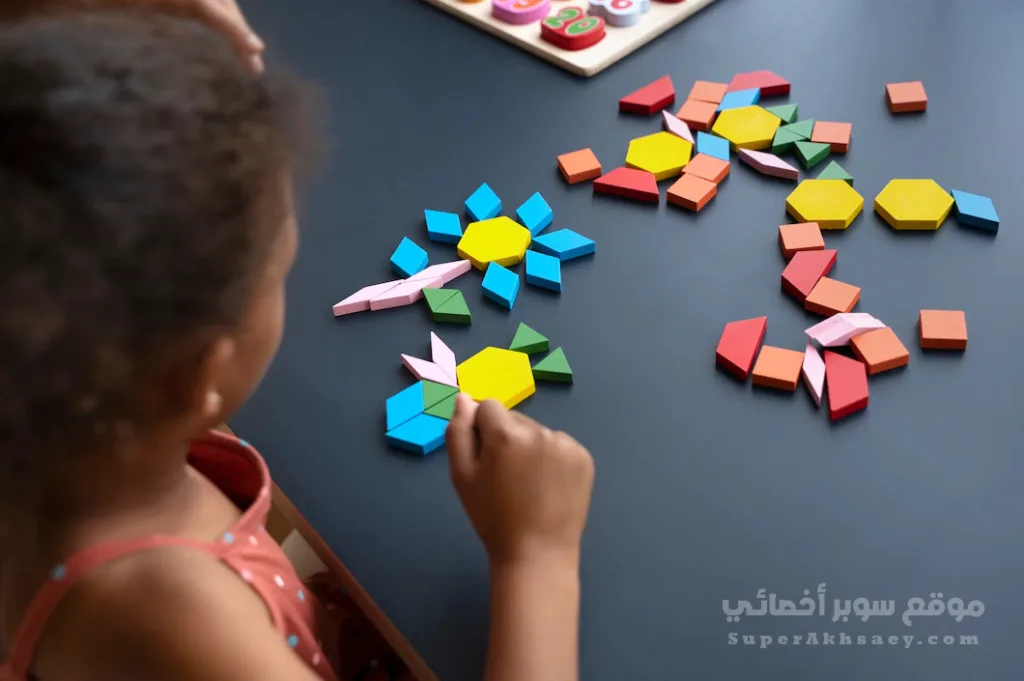 انشطة انتباه وتركيز - تصميم ونسخ الاشكال
